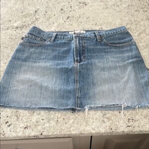 Abercrombie & Fitch Denim Mini Skirt